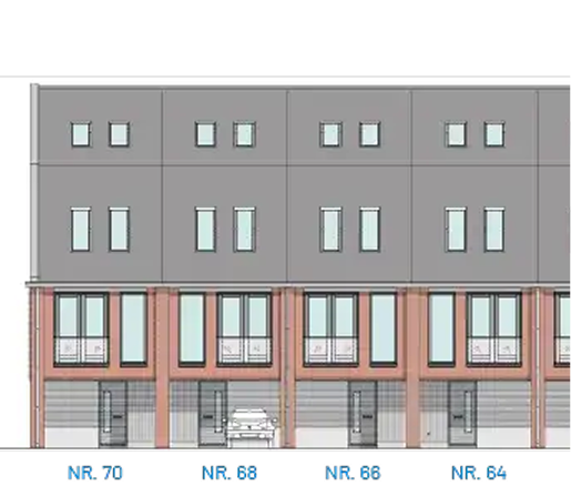 Voorgevel Rijnkade 70 - 64